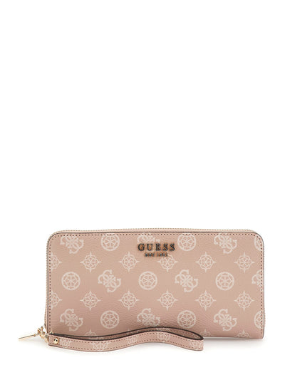 Compagnon / Portefeuille Guess Laurel Light Rose Logo PG850046