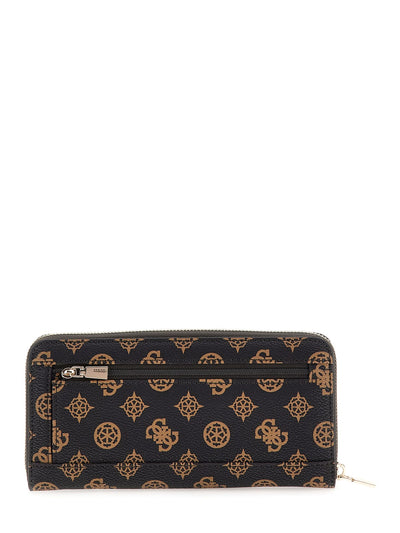 Compagnon / Portefeuille Guess Laurel Mocha Logo PG850046