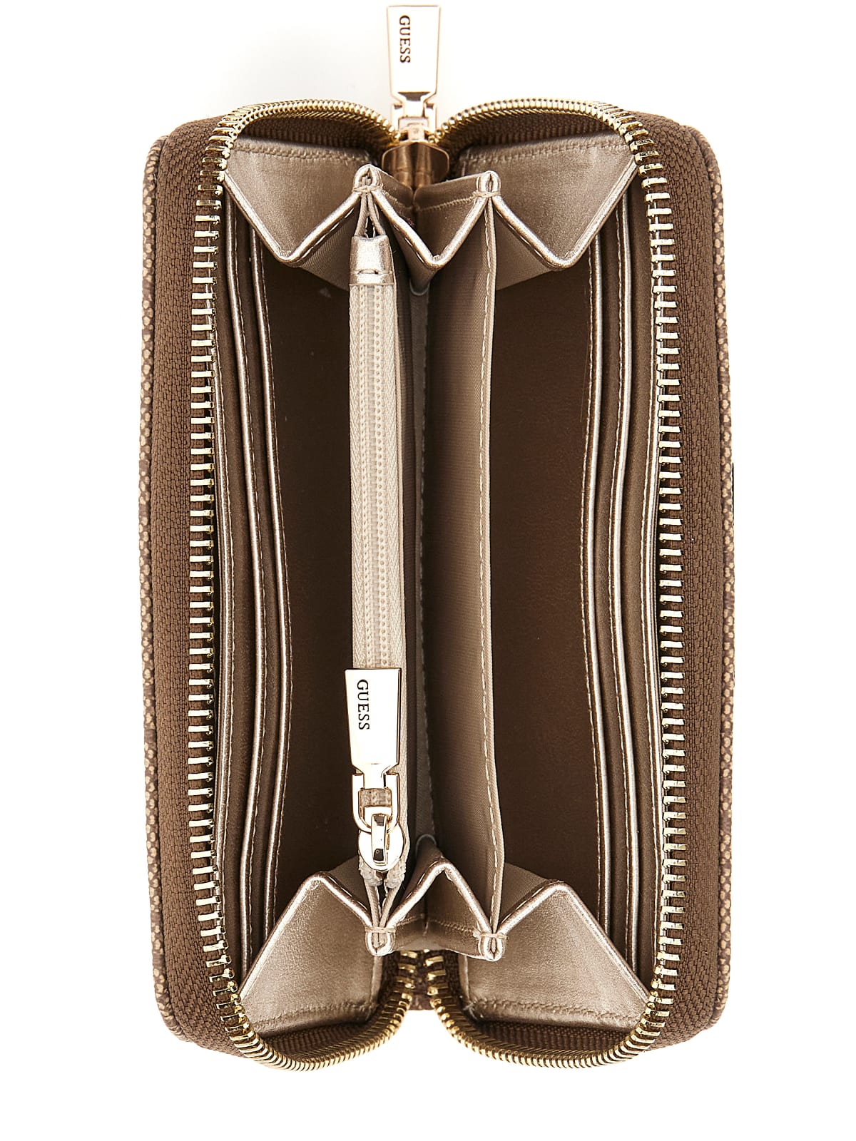 Compagnon / Portefeuille Guess Laurel Latte Logo SG850040