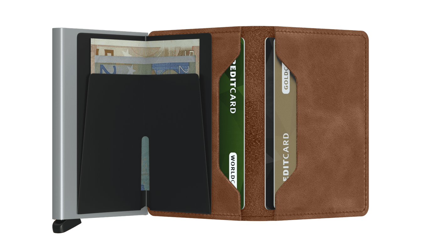 Porte Cartes Secrid Marron