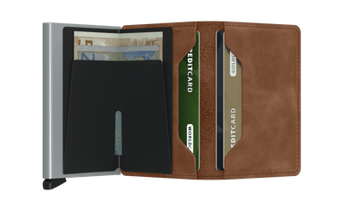 Porte Cartes Secrid Marron