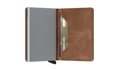 Porte Cartes Secrid Marron
