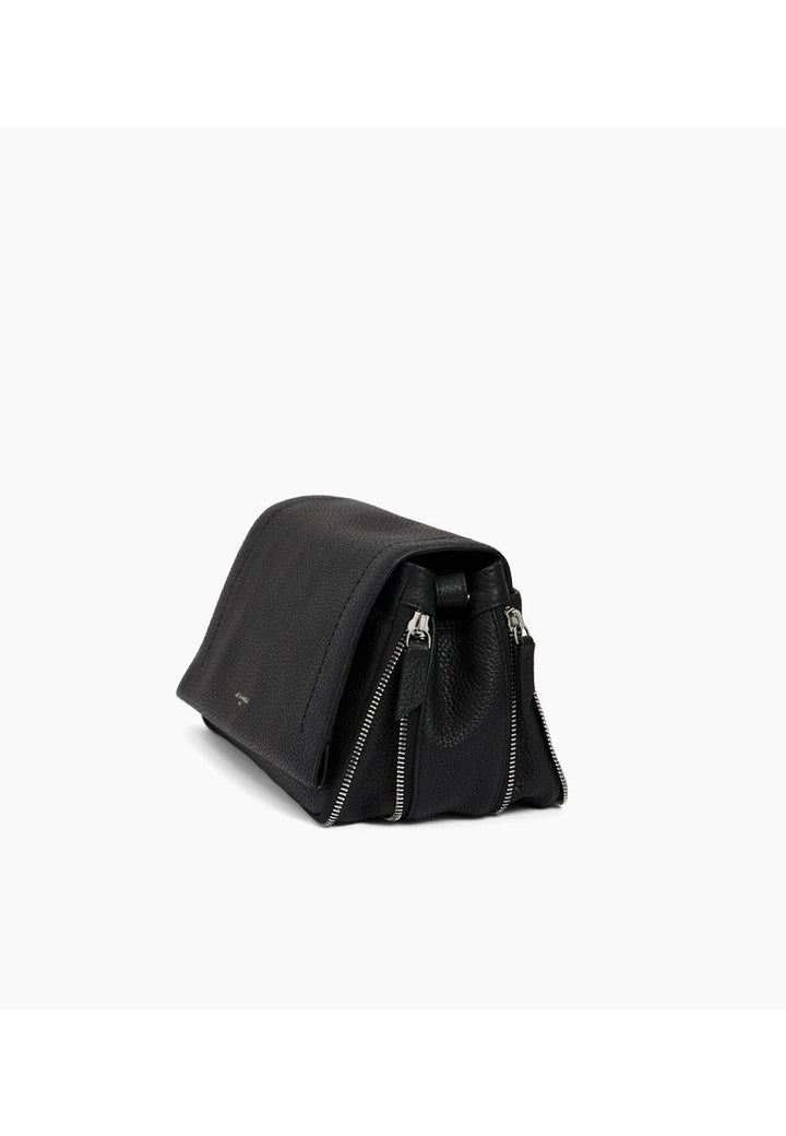 Le Tanneur Sac Bandoulière Aurore Noir