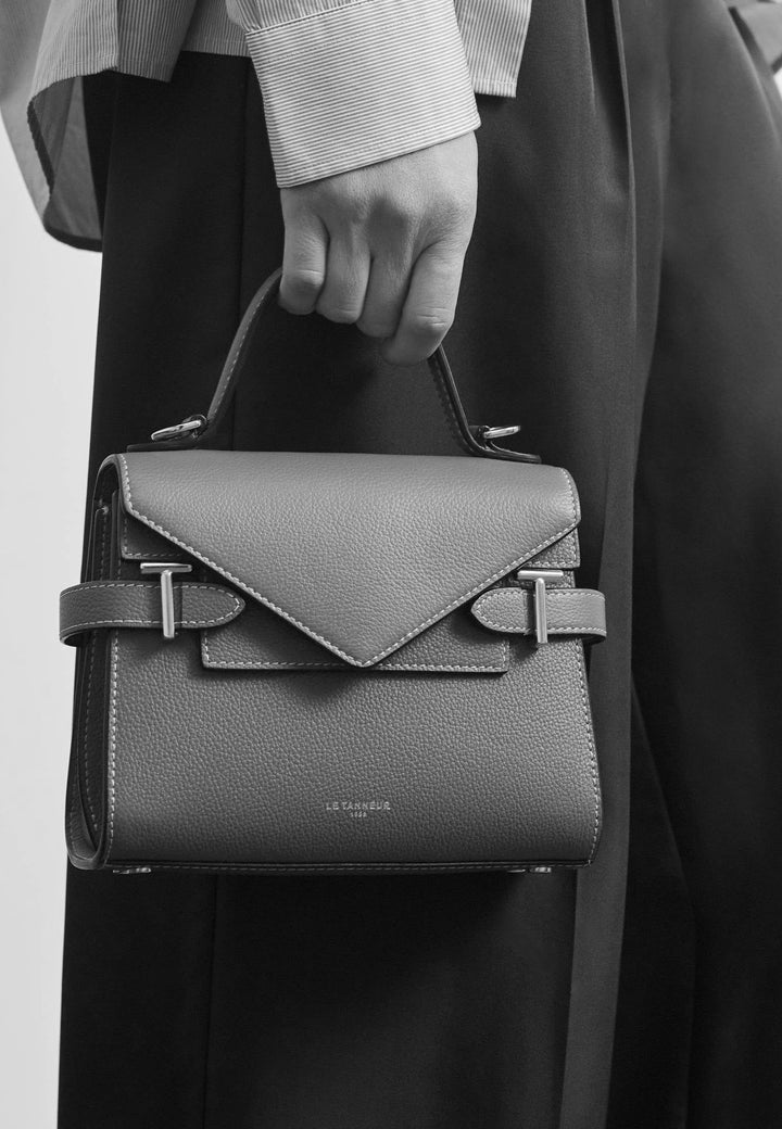Le Tanneur Borsa a mano Emilie Verde Malachite