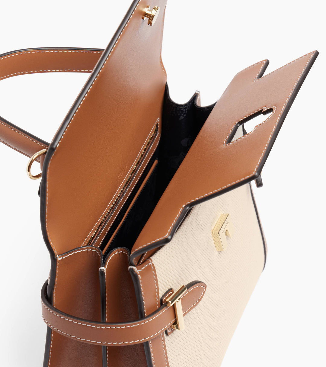 Le Tanneur Sac à main Emilie TEMI1015 Naturel Tan