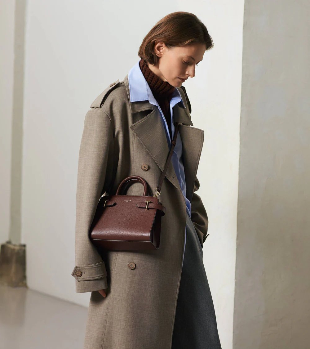 Le Tanneur Sac cabas Emilie TEMI1606 Ebene