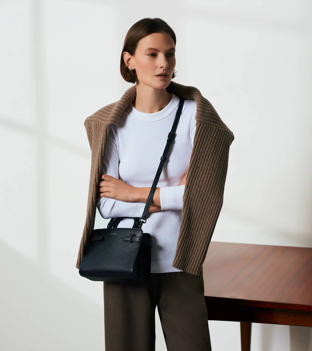 Le Tanneur Sac à main Emilie TEMI1606 Noir