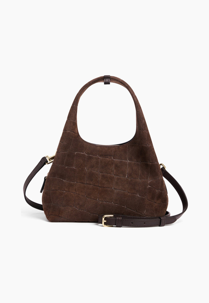 Le Tanneur Borsa a mano Juliette Pelle Marrone Arabica