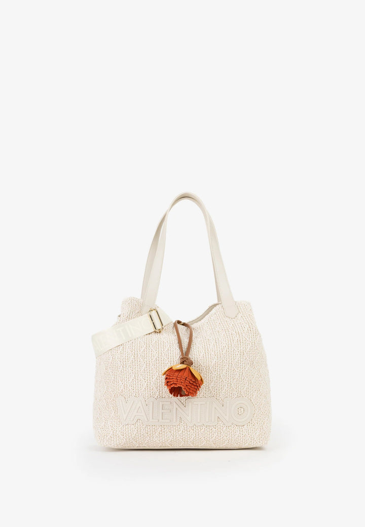 Valentino Sac Cabas Courmayeur Beige Femme VBS7GG01PAG Ecru