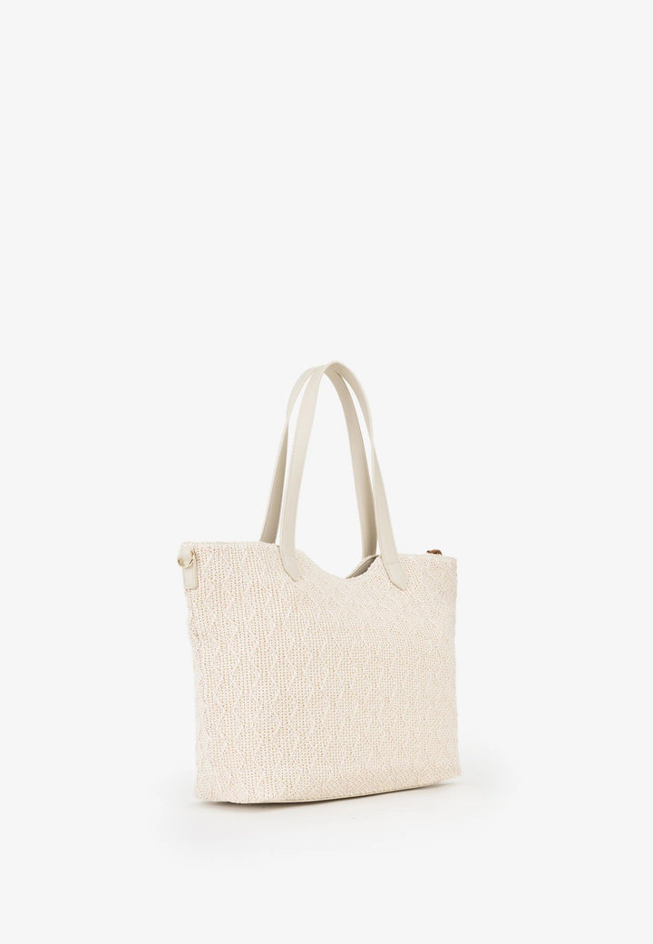 Valentino Sac Cabas Courmayeur Beige Femme VBS7GG01PAG Ecru