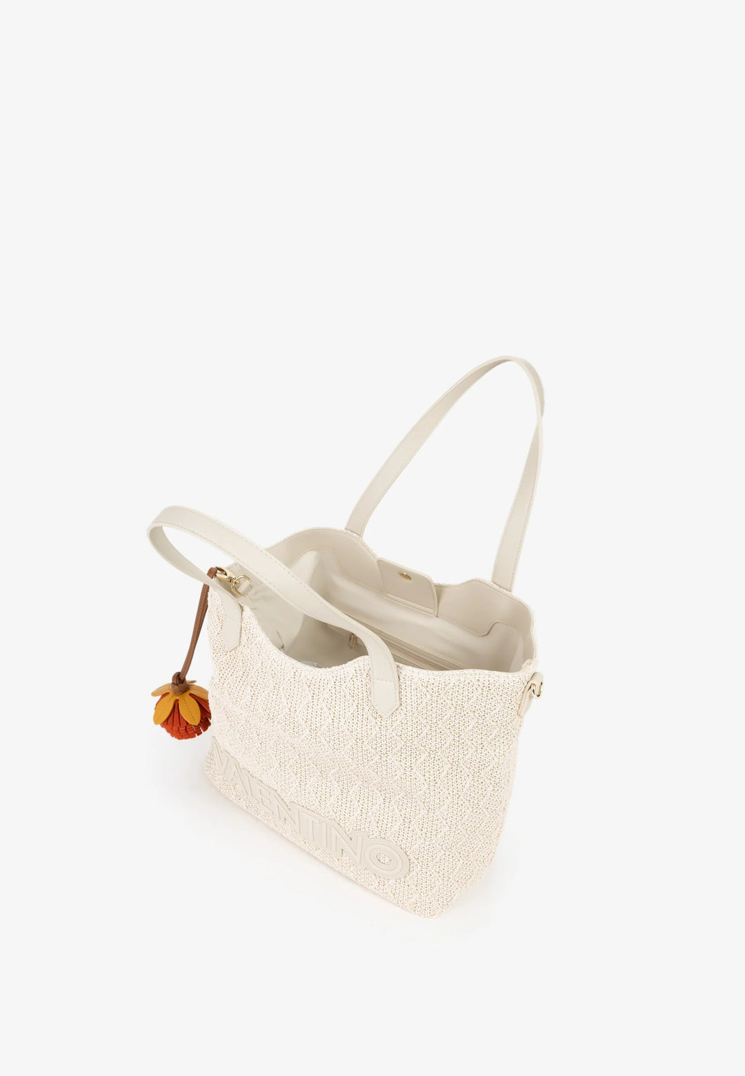 Valentino Sac Cabas Courmayeur Beige Femme VBS7GG01PAG Ecru