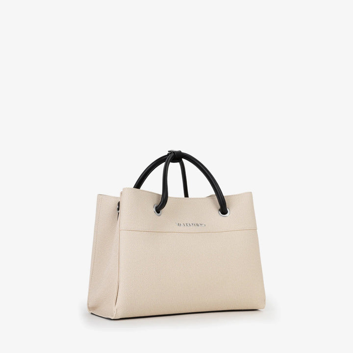 Valentino handtas Alexia Zomer Zwart voor dames VBSA0D02 Naturel/Zwart
