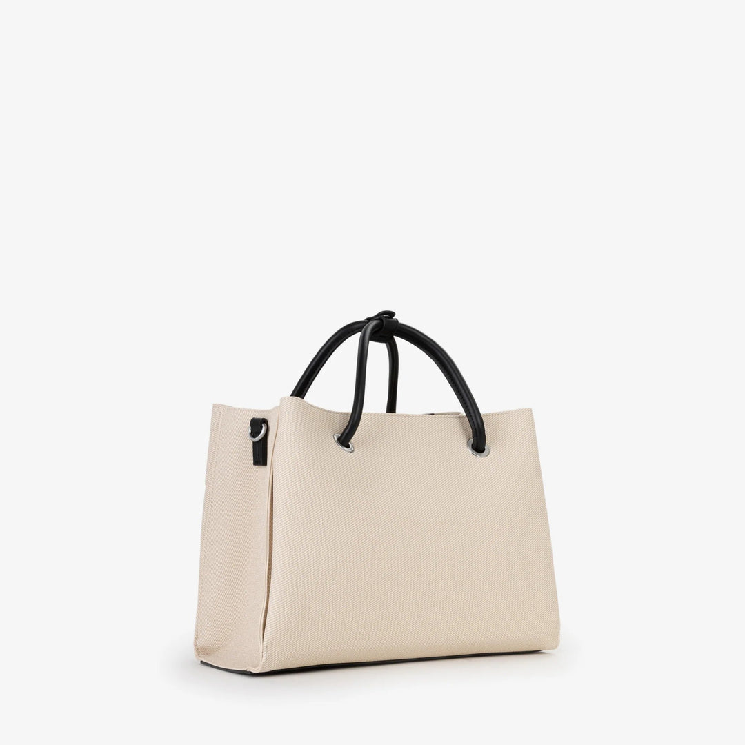 Valentino handtas Alexia Zomer Zwart voor dames VBSA0D02 Naturel/Zwart