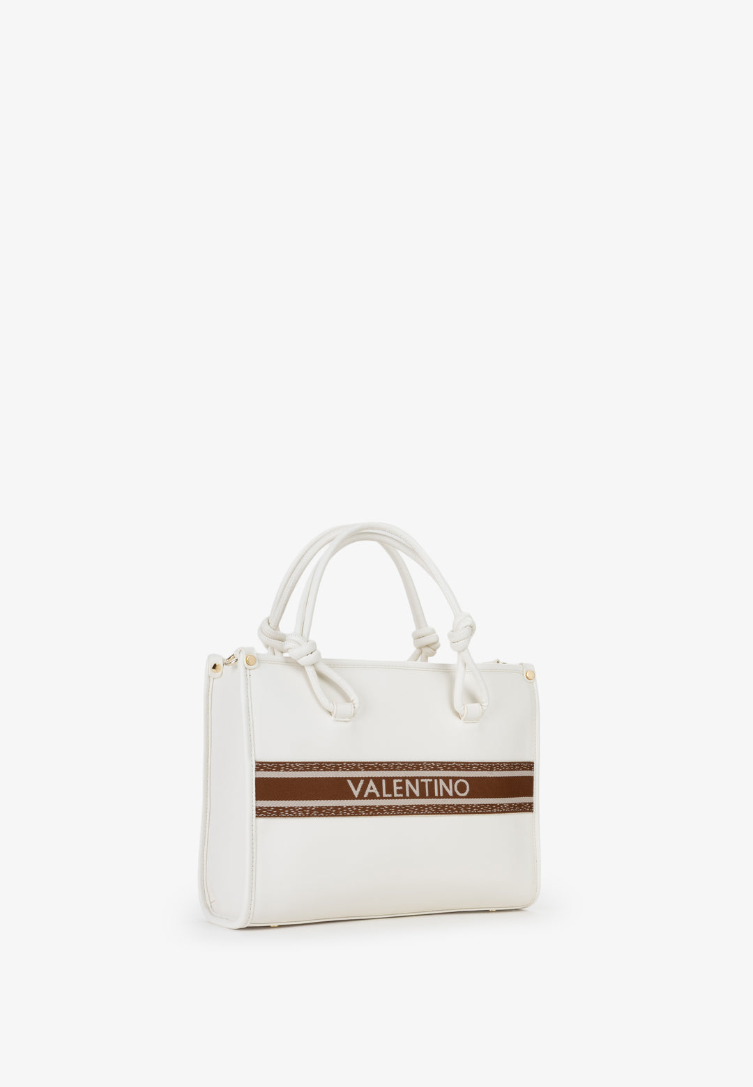 Valentino Sac Cabas Aella Blanc Femme VBS9ZW04 Bianco