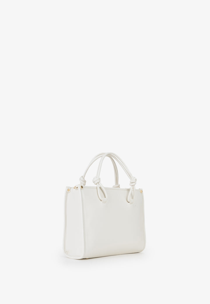 Valentino Sac Cabas Aella Blanc Femme VBS9ZW04 Bianco