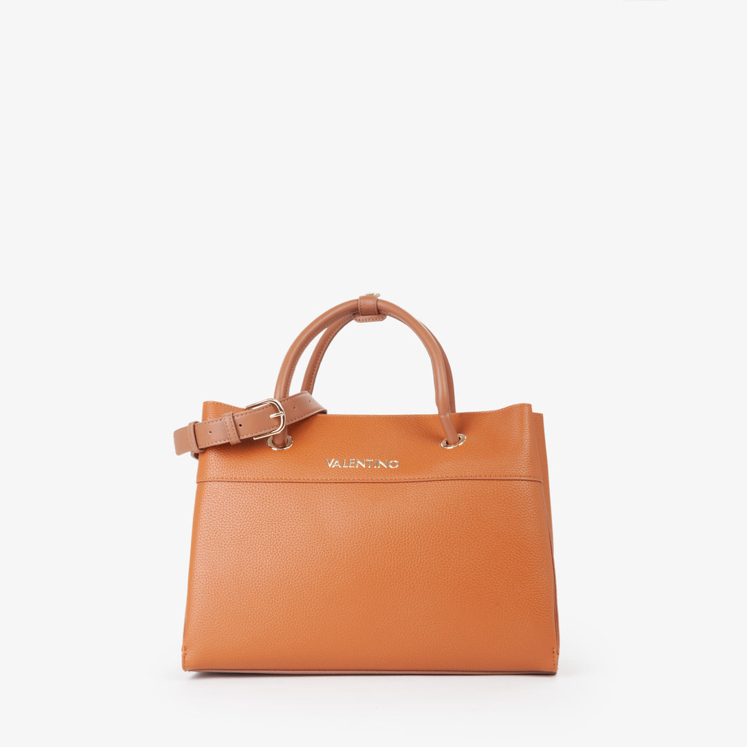 Valentino Sac Cabas Alexia Marron Femme VBS5A802 Cuoio