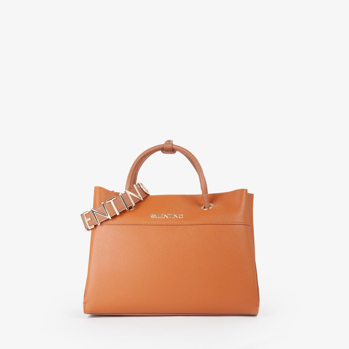 Valentino Sac Cabas Alexia Marron Femme VBS5A802 Cuoio