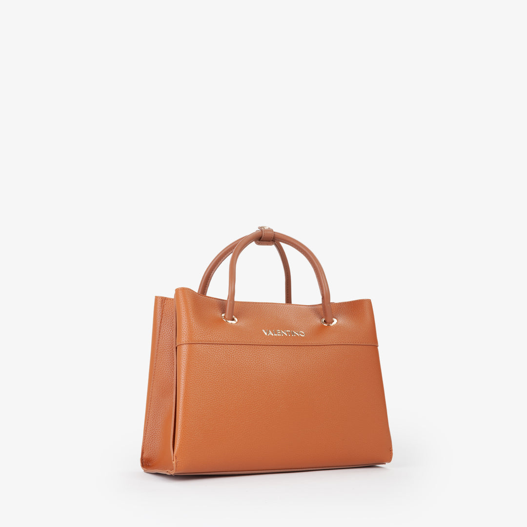 Valentino Sac Cabas Alexia Marron Femme VBS5A802 Cuoio