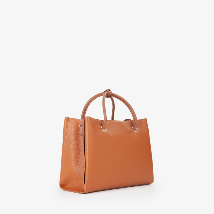 Valentino Sac Cabas Alexia Marron Femme VBS5A802 Cuoio