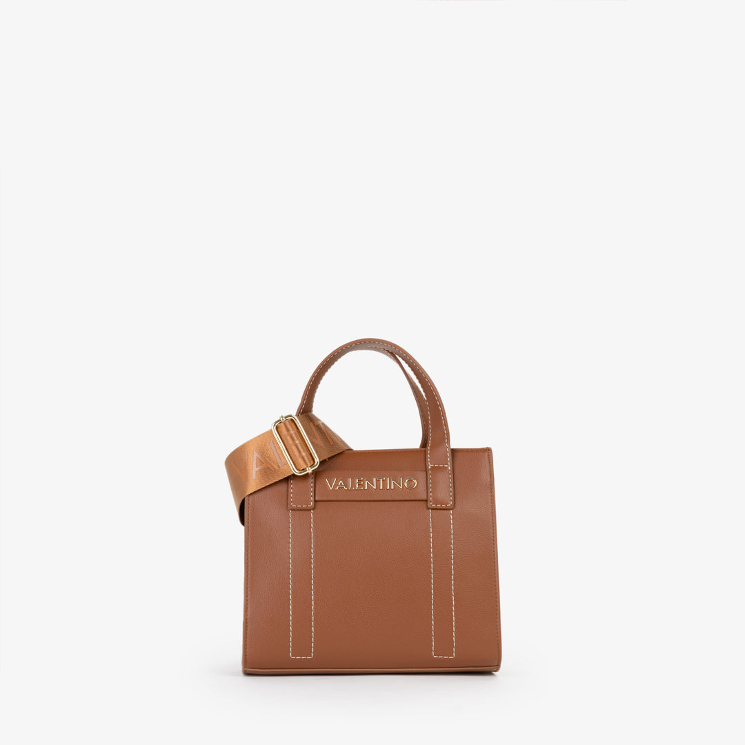 Valentino Sac Cabas Aury Re Marron Femme VBS9OB05 Cuoio