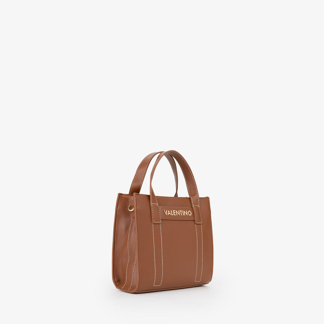 Valentino Sac Cabas Aury Re Marron Femme VBS9OB05 Cuoio