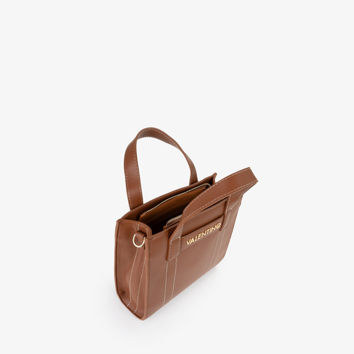 Valentino Sac Cabas Aury Re Marron Femme VBS9OB05 Cuoio