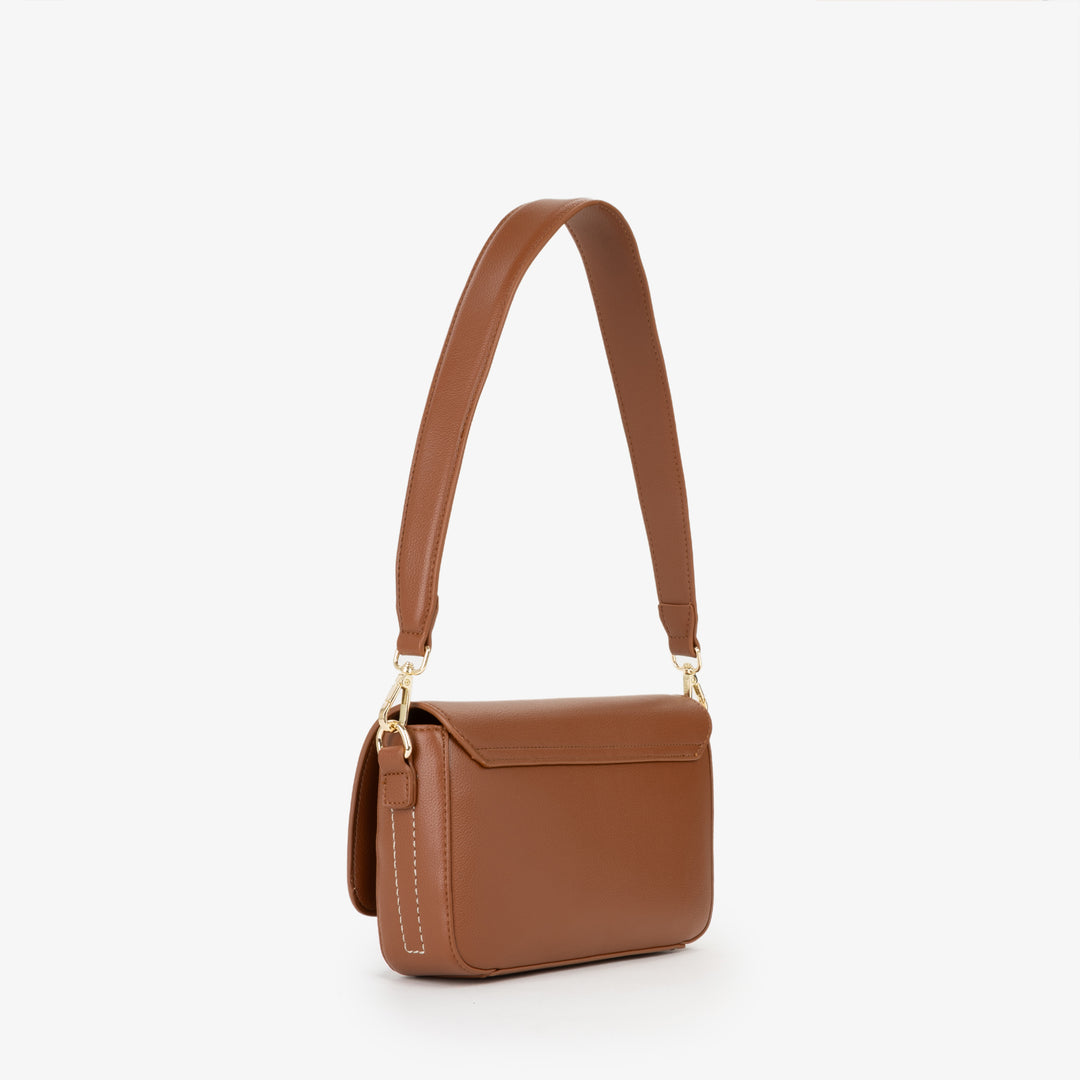 Valentino Sac Bandoulière Aury Re Marron Femme VBS9OB09 Cuoio