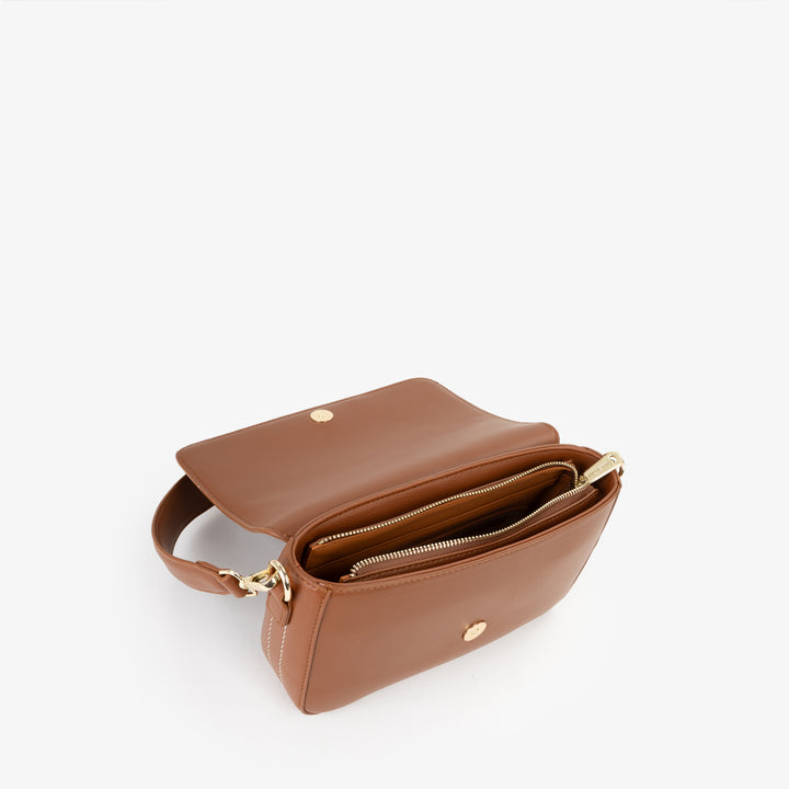 Valentino Mala Bandoulière Aury Re Marron Femme VBS9OB09 Cuoio