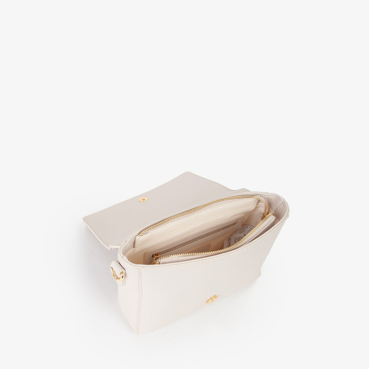 Valentino Sac Bandoulière Foxy Re Beige Femme VBS9EO09 Ecru