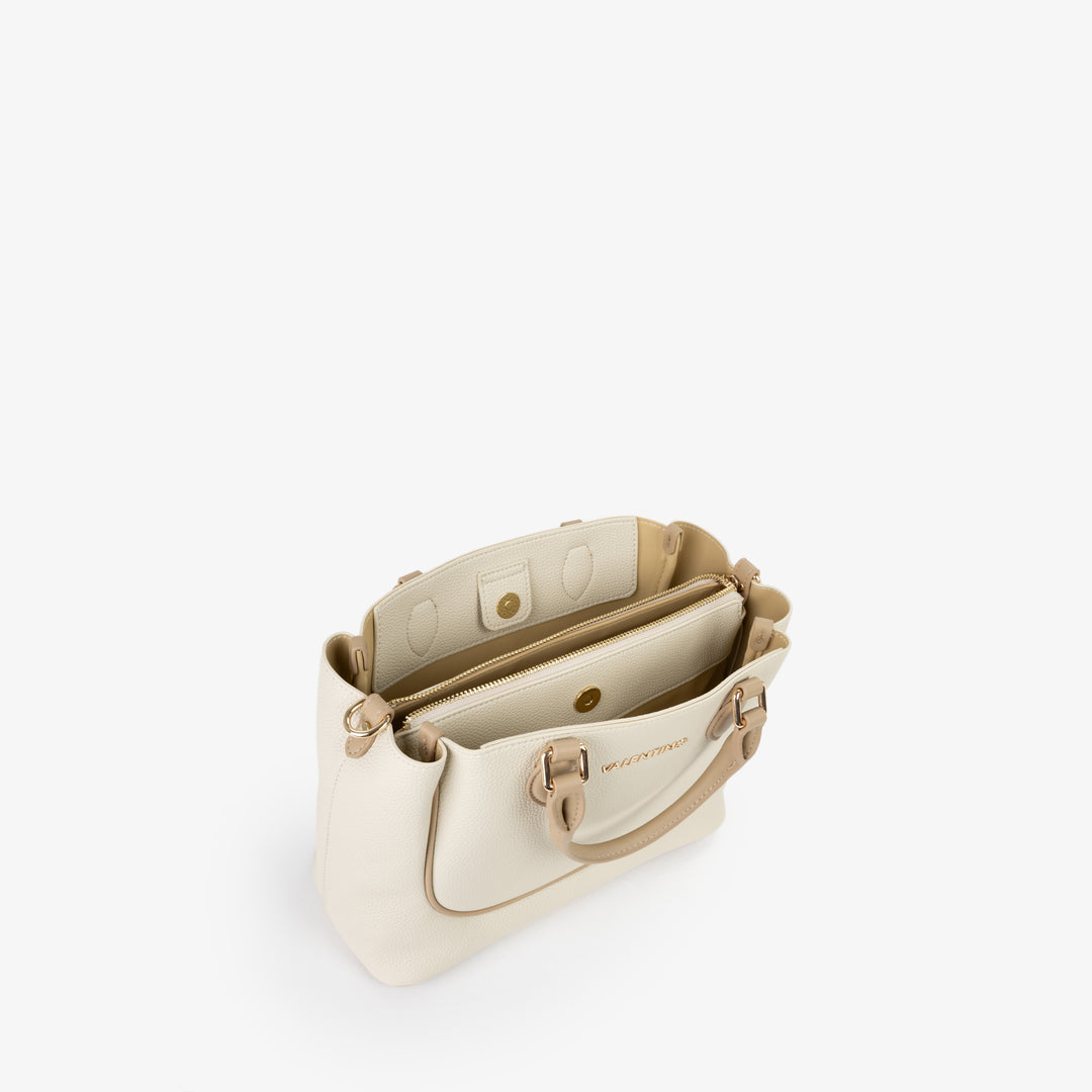 Valentino Sac Cabas Daphne Re Beige Femme VBS9OP04 Ecru