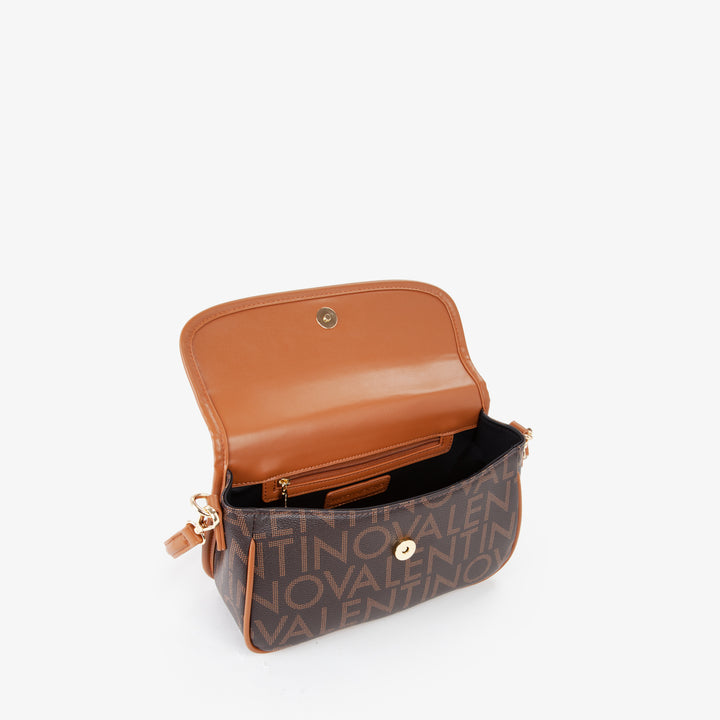 Valentino Sac Bandoulière Regina Re Marron Femme VBS9IS09 Moro/Naturale