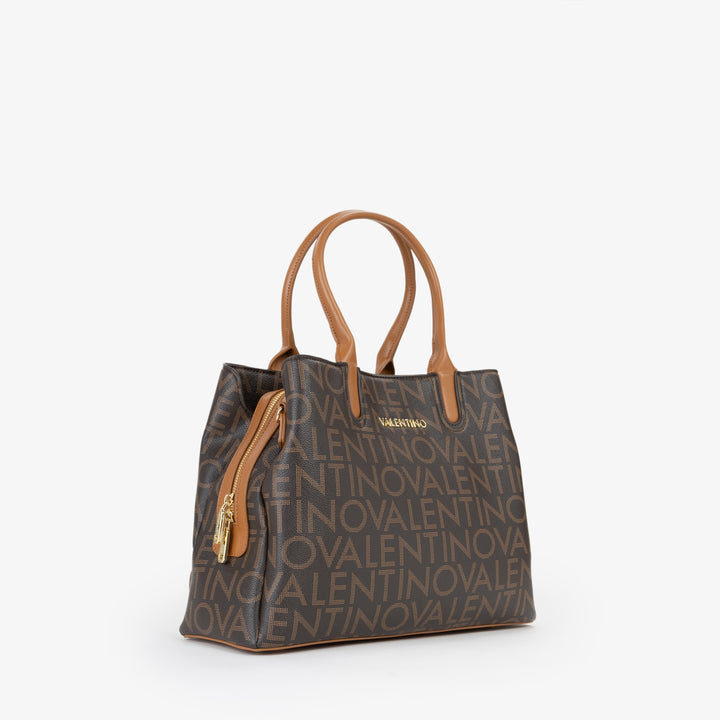 Valentino Porte Document Regina Re Marron Femme VBS9IS51 Moro/Naturale
