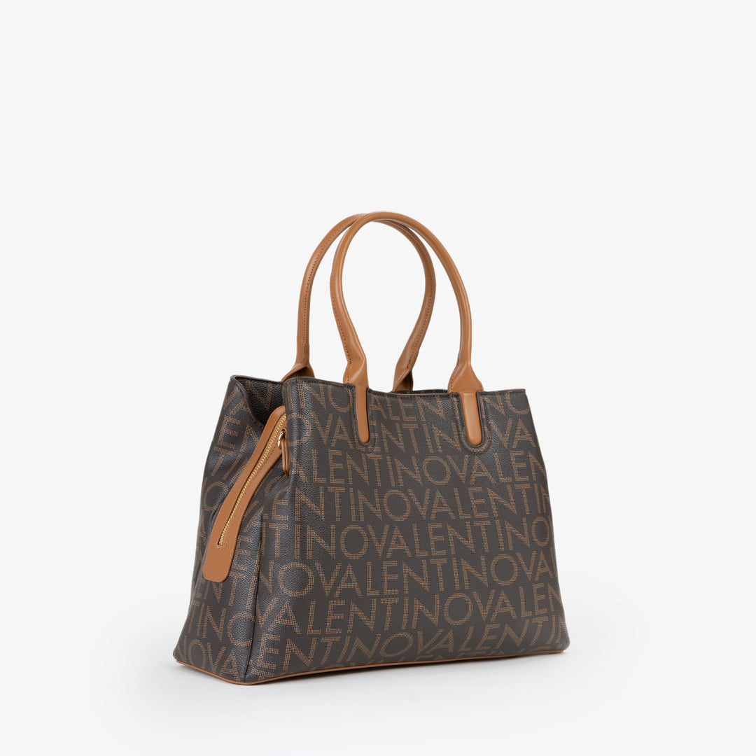Valentino Porte Document Regina Re Marron Femme VBS9IS51 Moro/Naturale