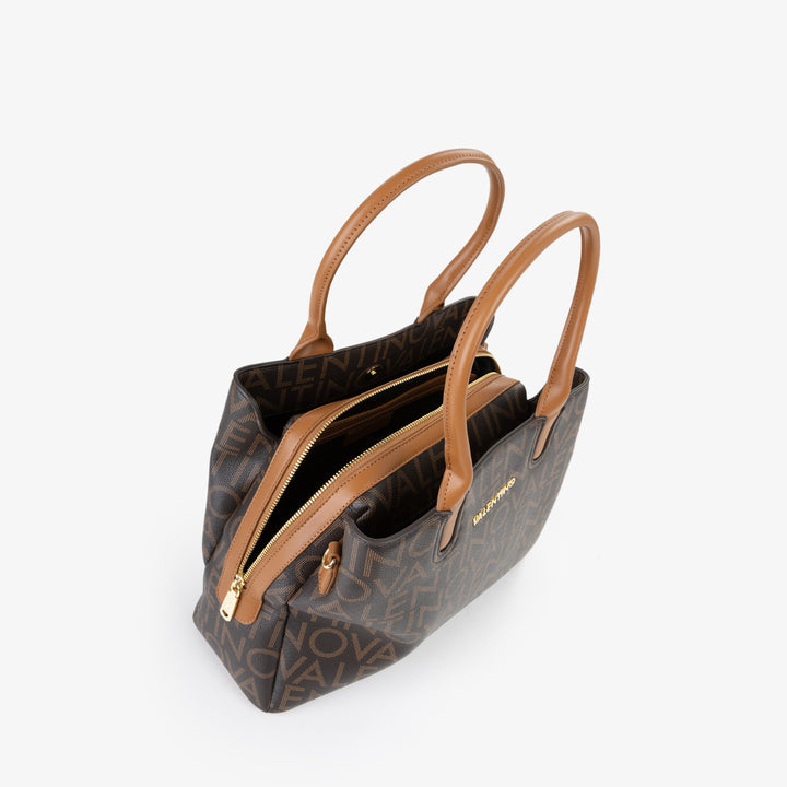 Valentino Porte Document Regina Re Marron Femme VBS9IS51 Moro/Naturale