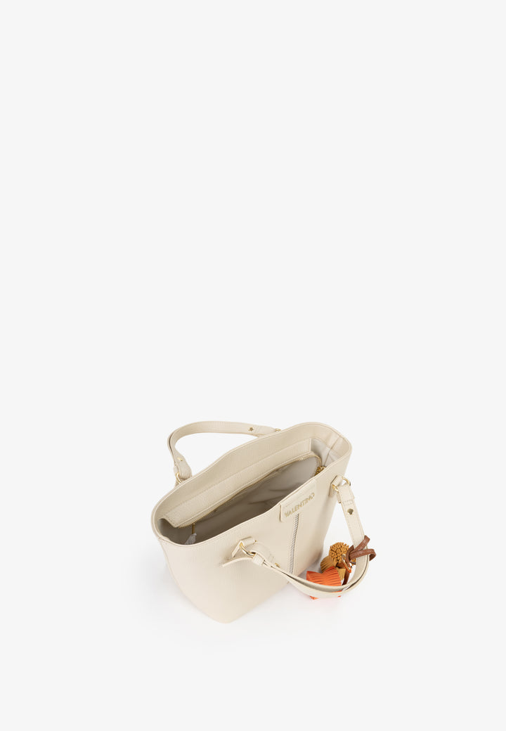 Valentino Sac Cabas Hybris Re Beige Femme VBS9OV05 Ecru