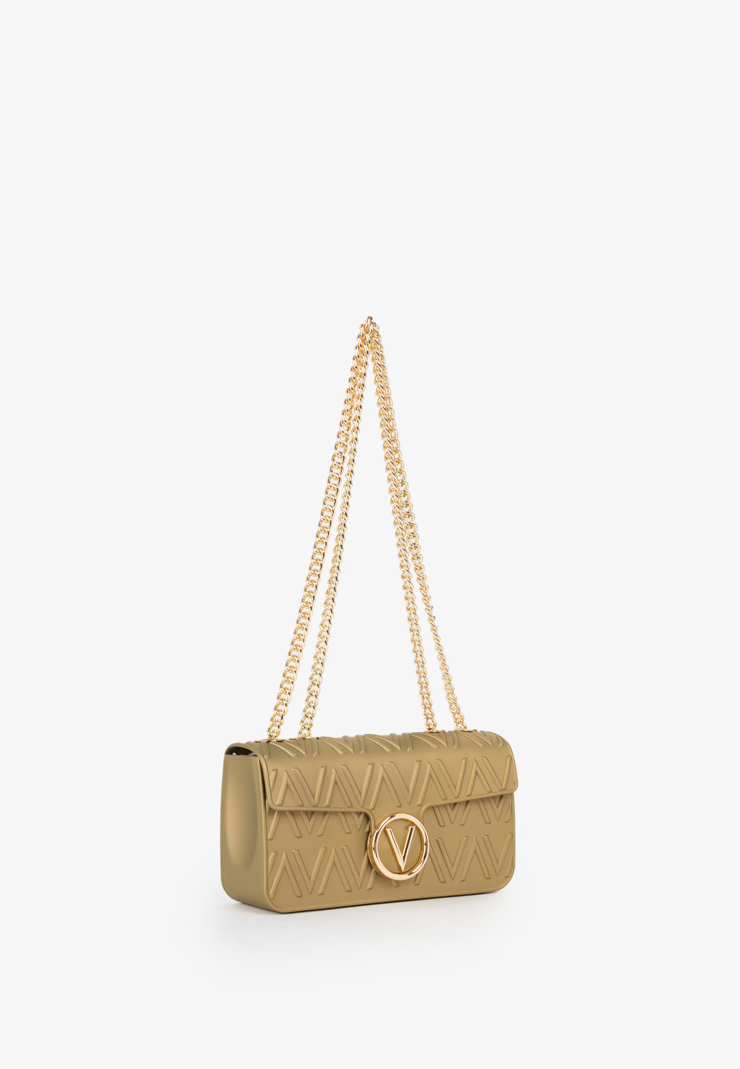 Valentino Women's Bubble Shoulder Bag Gold VBSA0N09