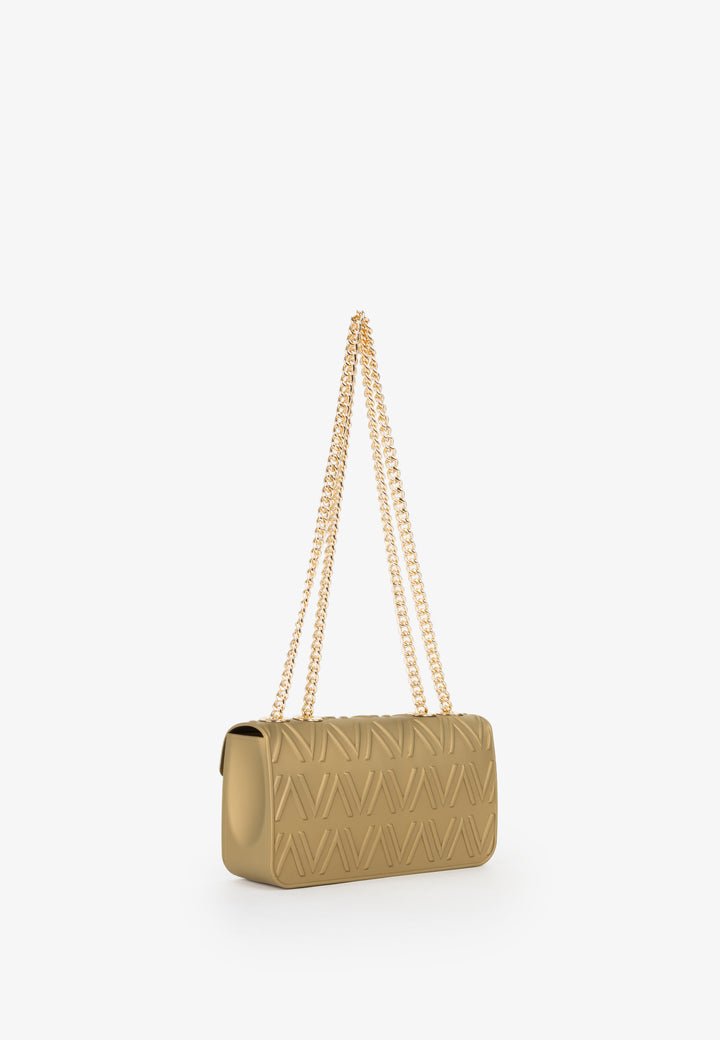 Valentino Women's Bubble Shoulder Bag Gold VBSA0N09