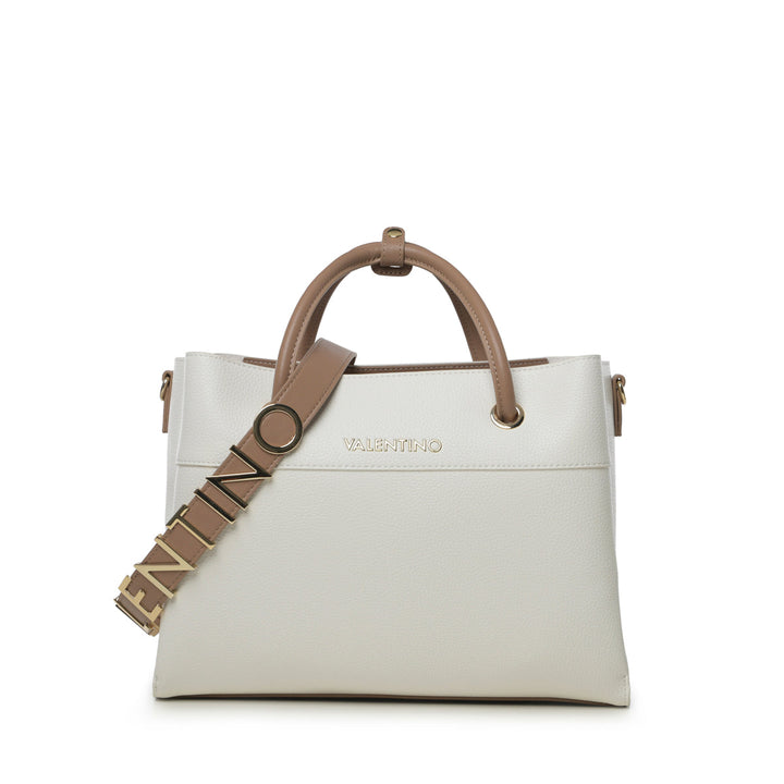 Cabas / Shopping Blanc (Bianco/Cuoio) 