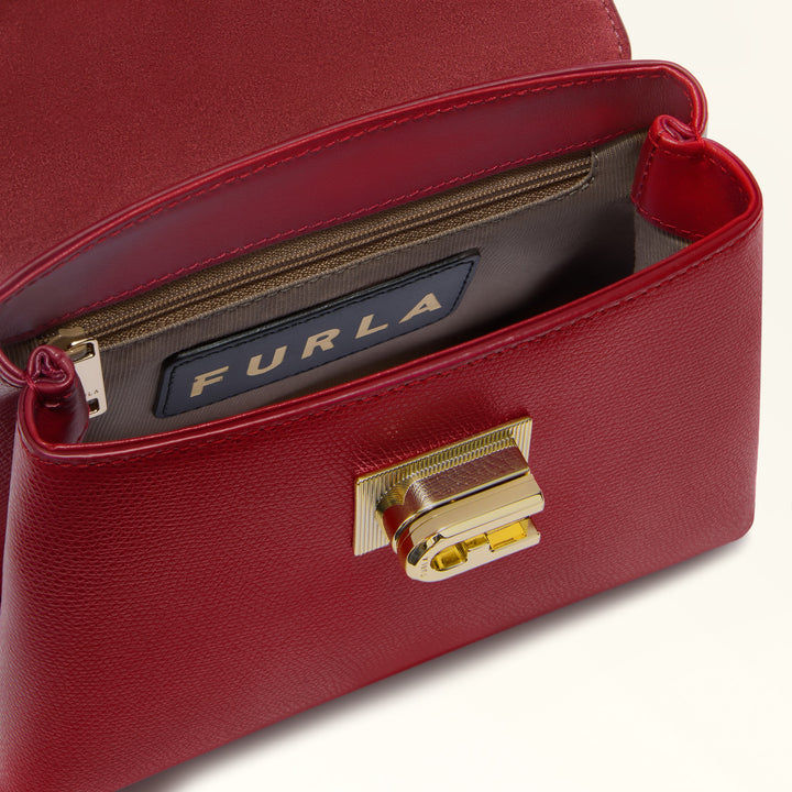 Furla Sacs À Main Mini 1927 Cuir Rouge