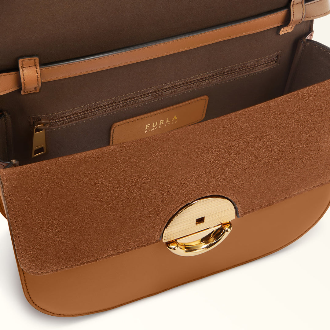 Furla Sac Bandoulière S Sfera Cuir Marron