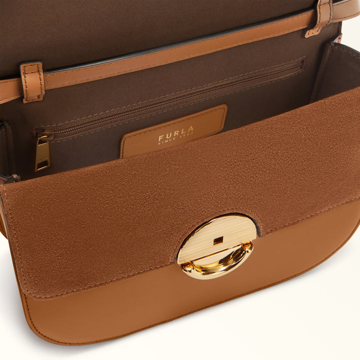 Furla Sac Bandoulière S Sfera Cuir Marron