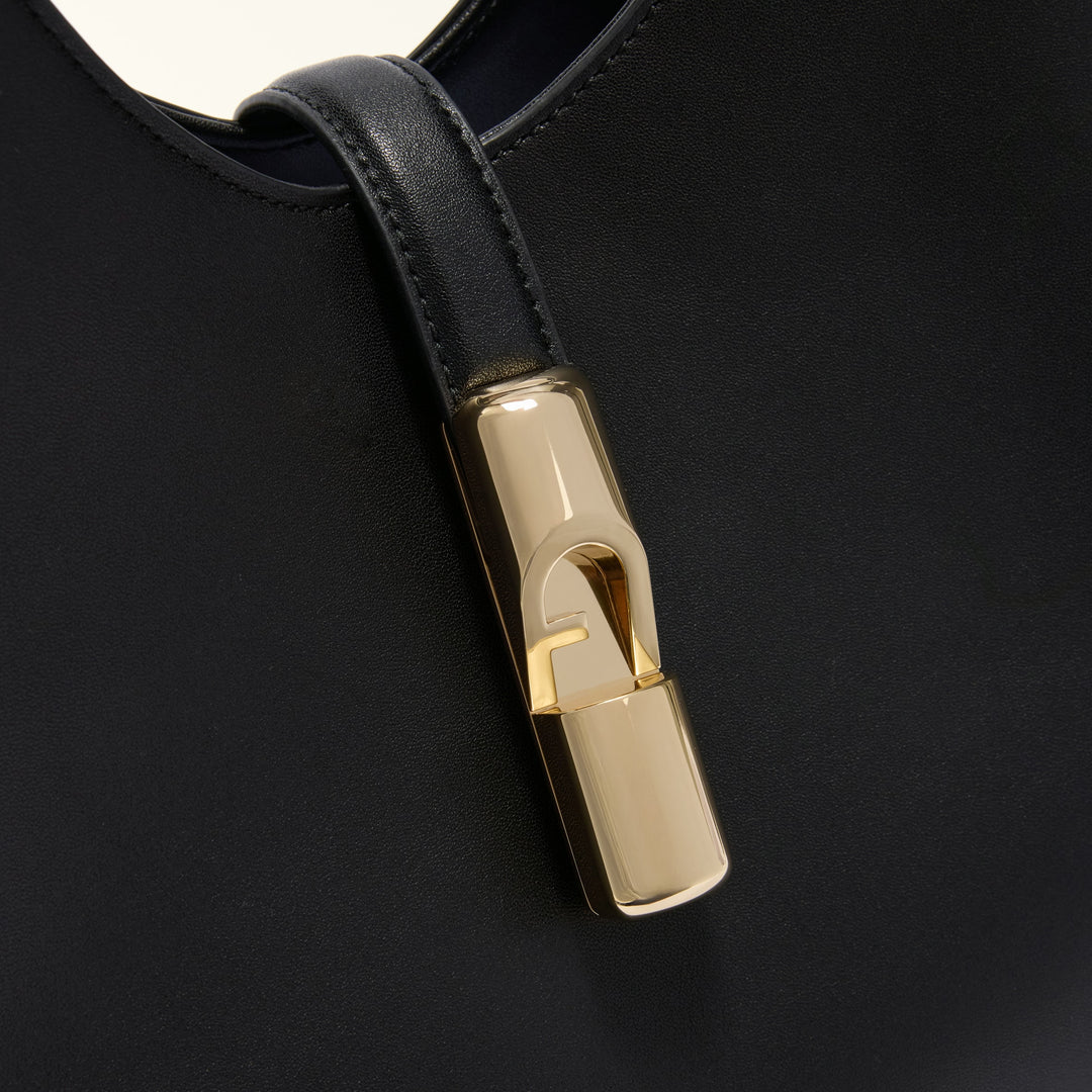 Furla Sac Bandoulière M Goccia Cuir Noir