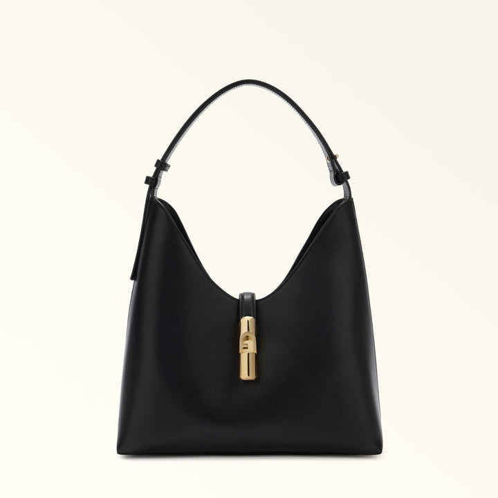 Furla Sac Bandoulière M Goccia Cuir Noir
