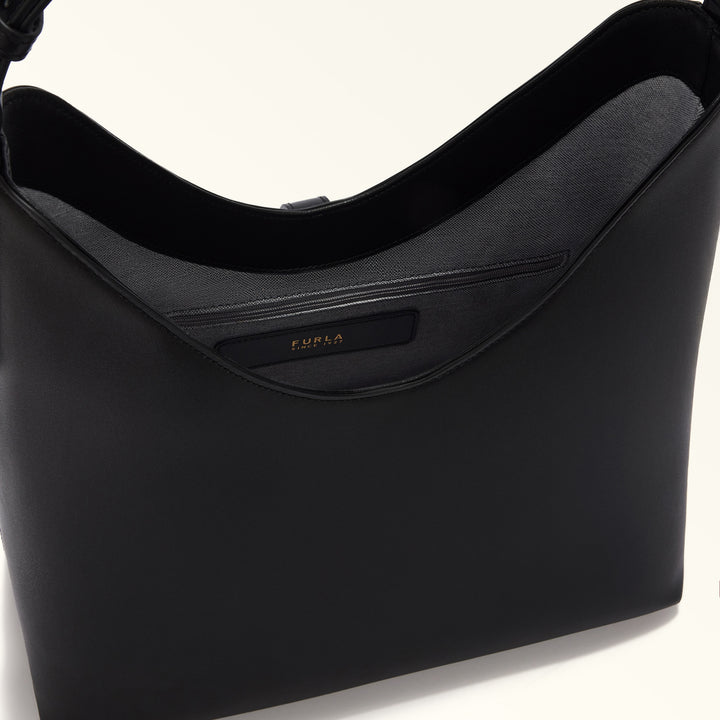 Furla Sac Bandoulière M Goccia Cuir Noir