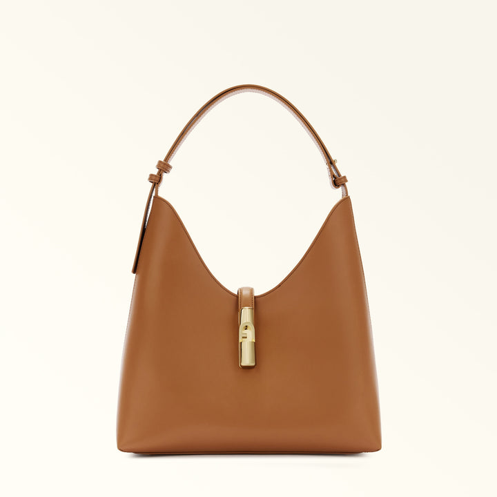 Furla Sac Bandoulière M Goccia Cuir Marron