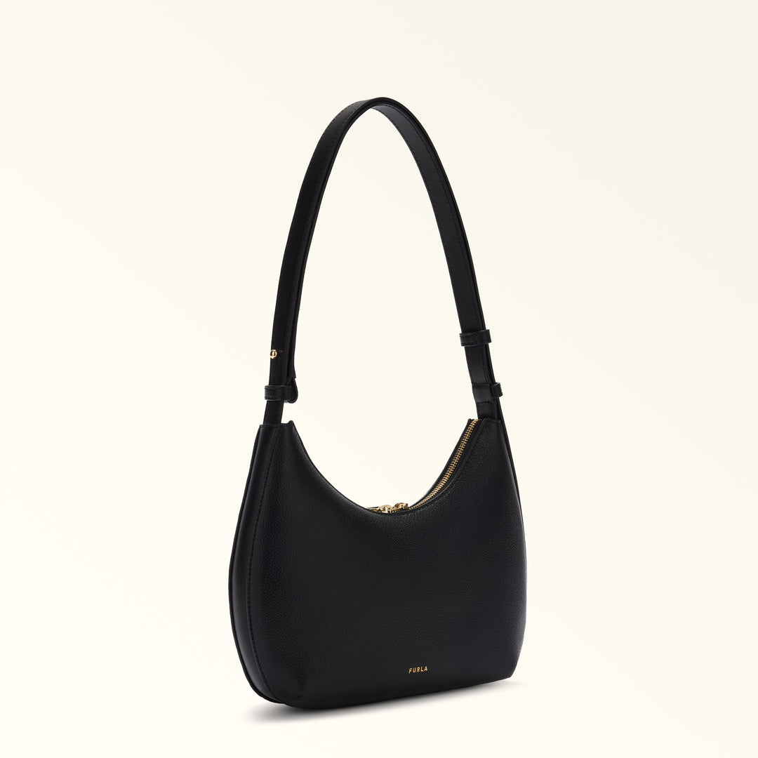 Furla Sac Bandoulière S Goccia Cuir Noir