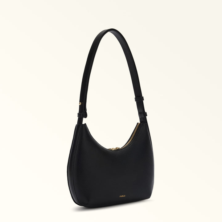 Furla Sac Bandoulière S Goccia Cuir Noir