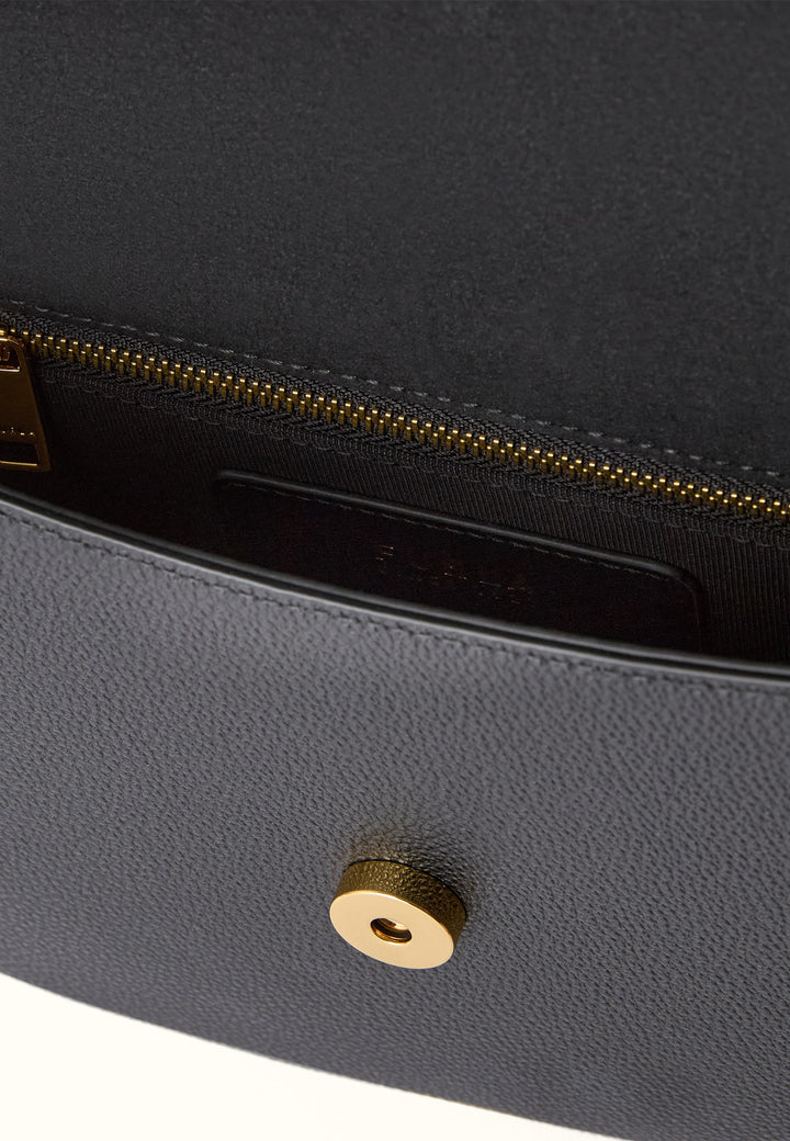 Furla Bolsa a tiracolo S Moonlight Couro Preto
