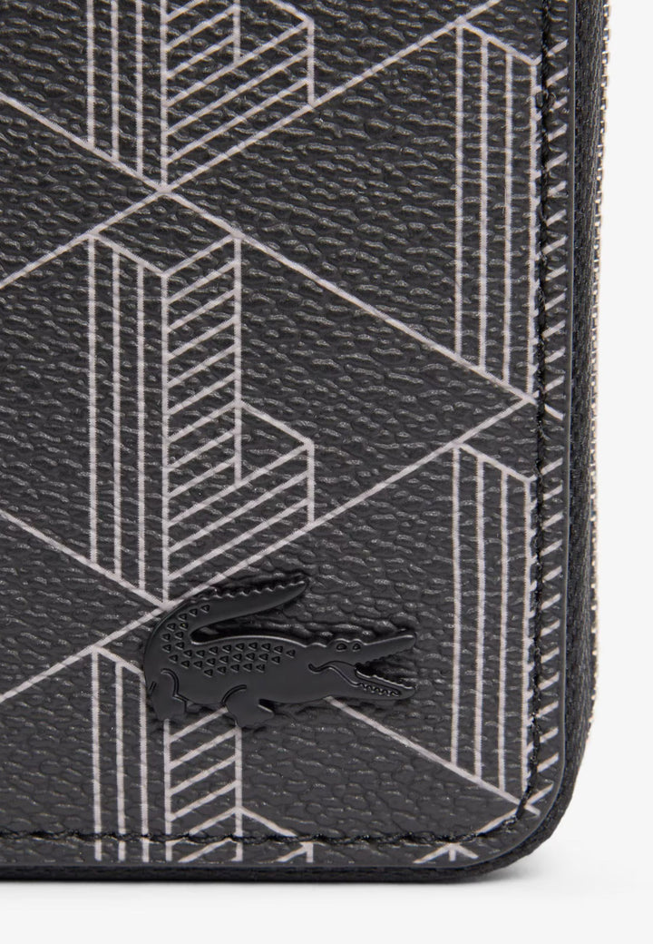 Lacoste Resplånbok / Plånbok The Blend Svart/Grå