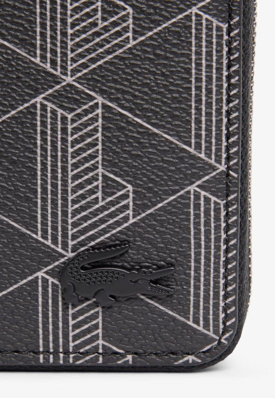 Lacoste Resplånbok / Plånbok The Blend Svart/Grå